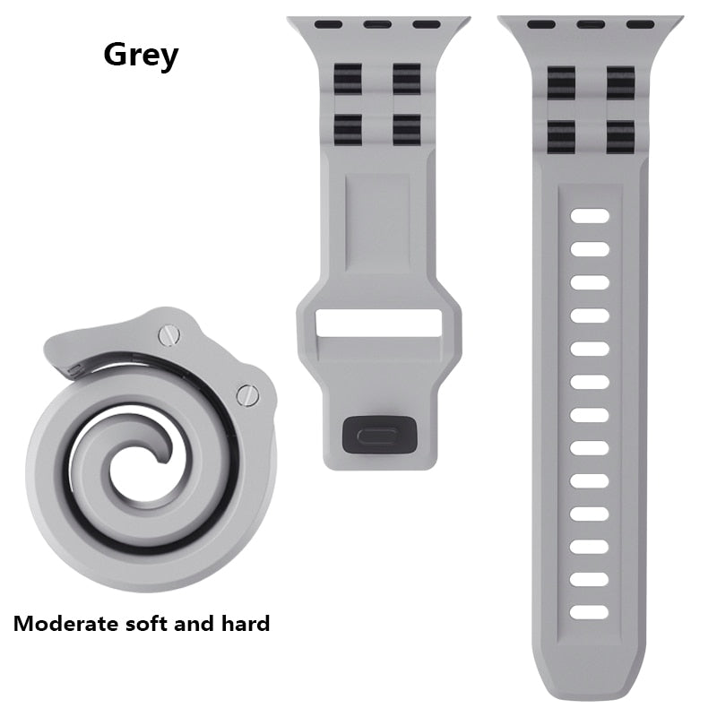 Fluorine Rubber Apple Watch Strap