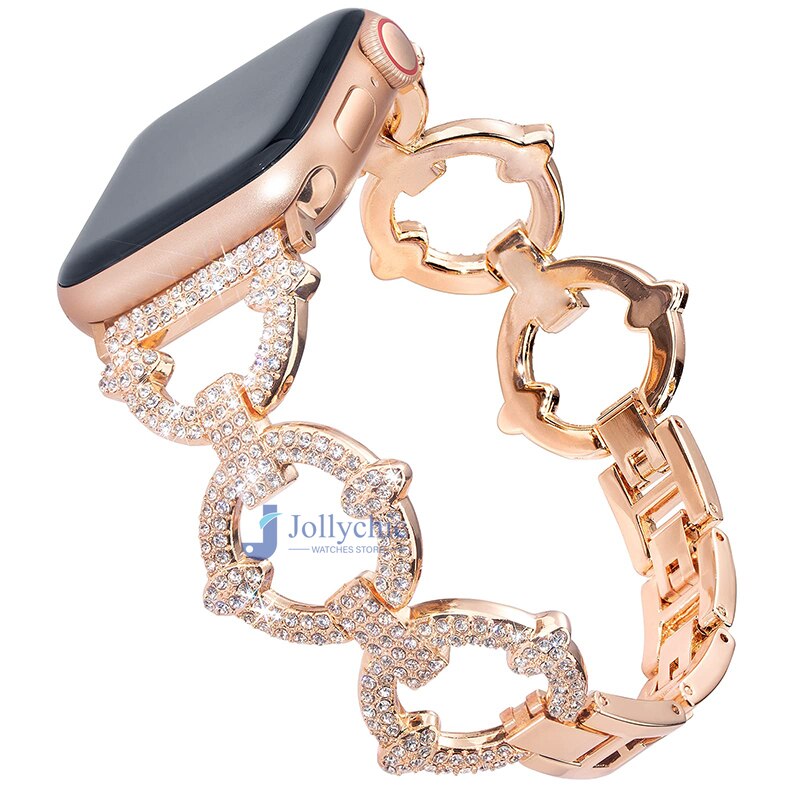 Applw Watch Diamond metal strap/Band