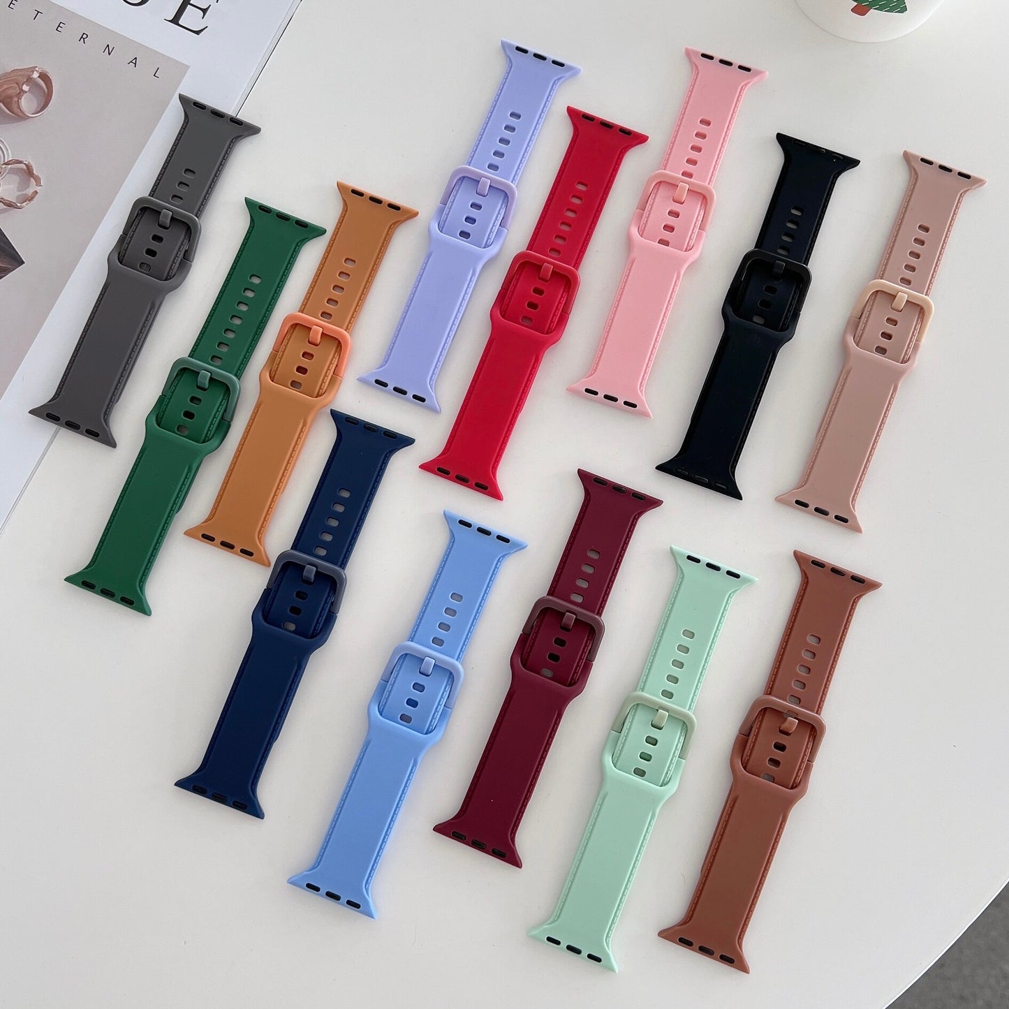 Silicone Strap For Apple Watch Band watch band/bracelet
