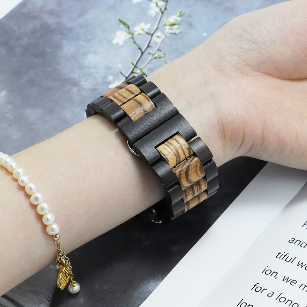 Wooden Band Apple Watch