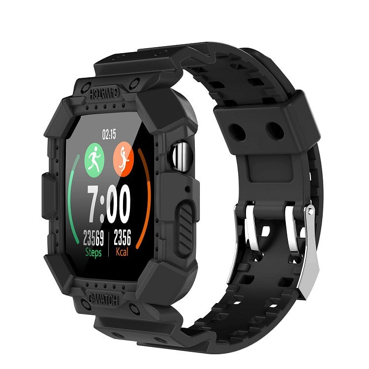Apple Watch Strap + Case for Bumper Case Band