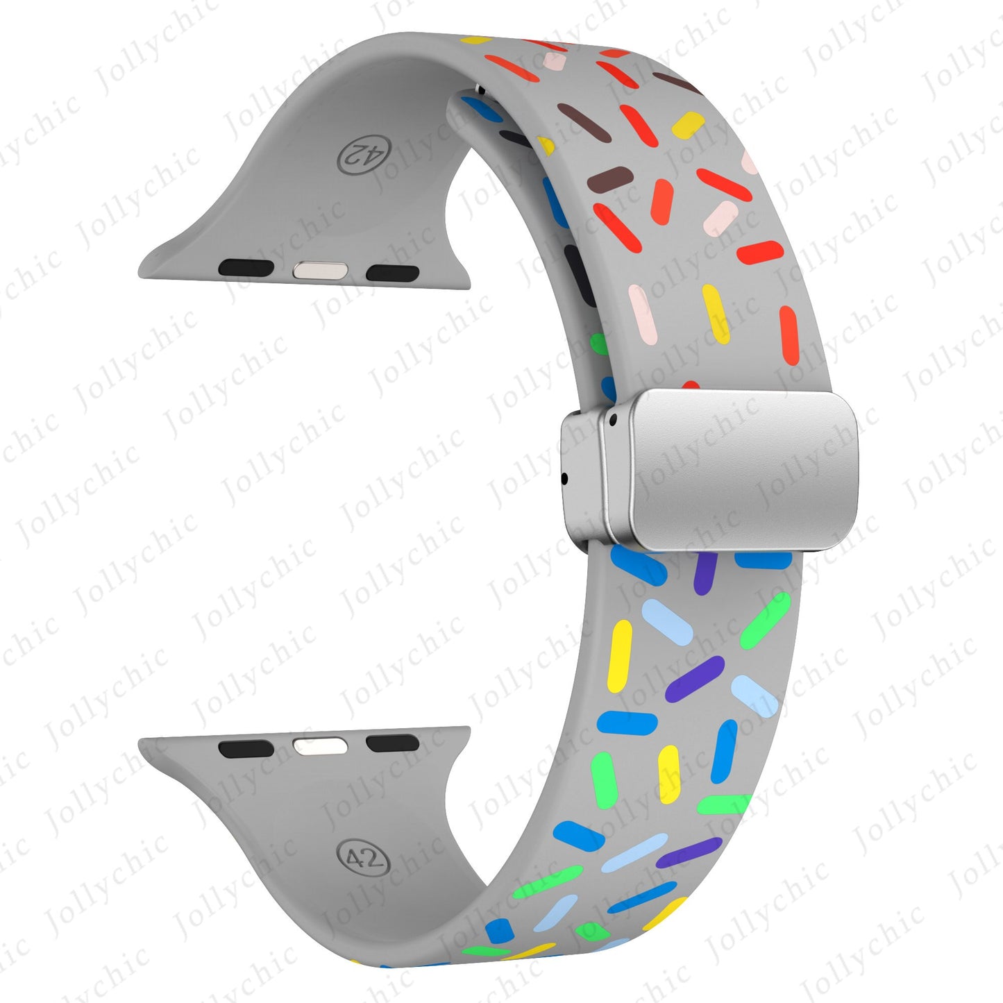 Silicone Apple Watch Bracelet