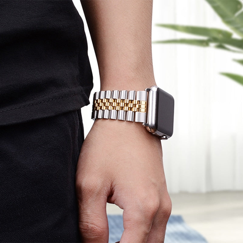Stainless Steel Apple Watch Strap