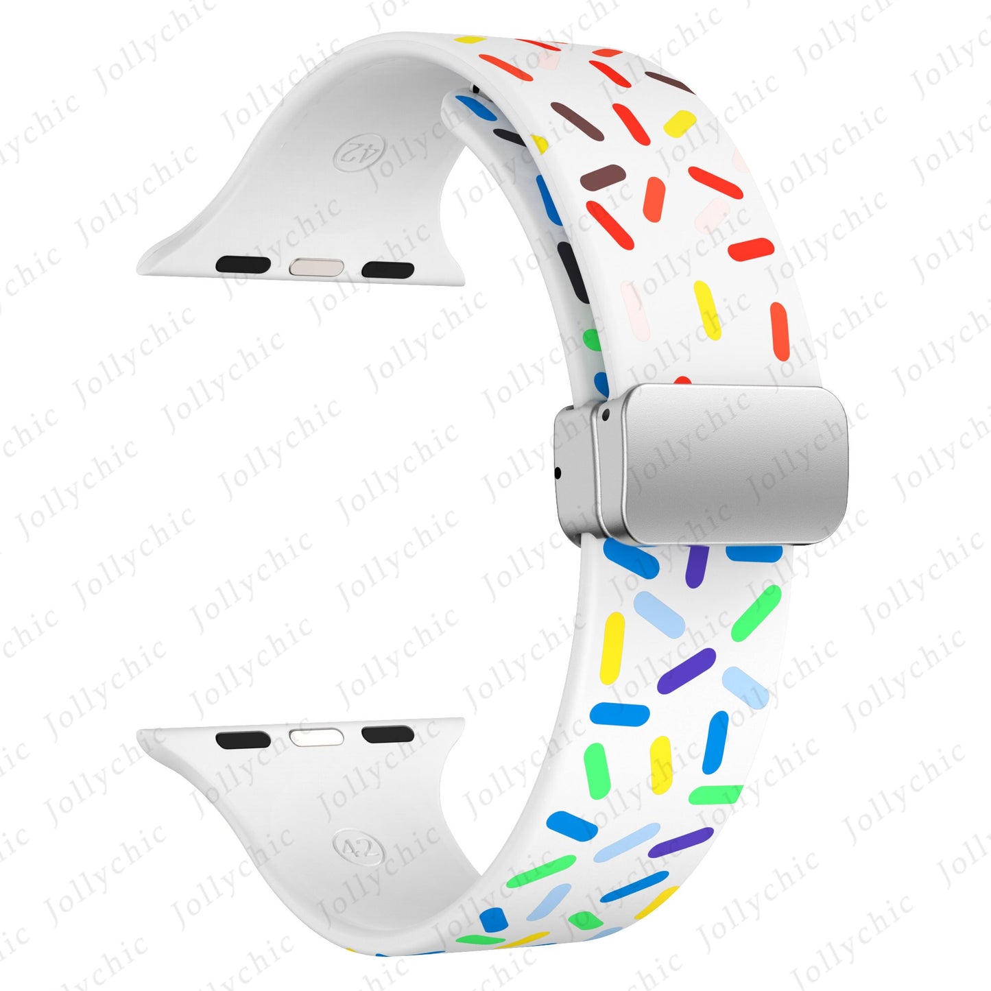 Silicone Apple Watch Bracelet