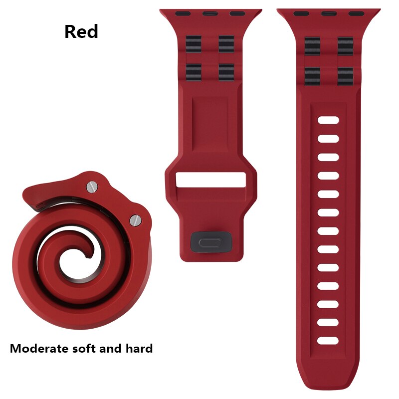 Fluorine Rubber Apple Watch Strap