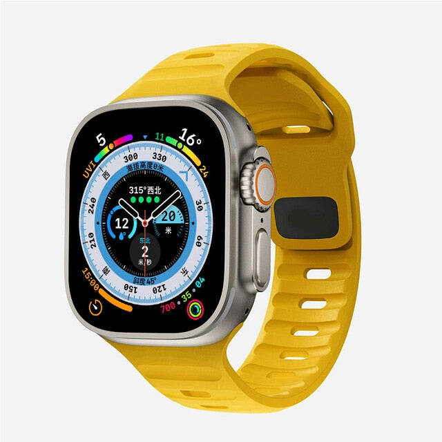 Silicone Sport Apple Watch Band
