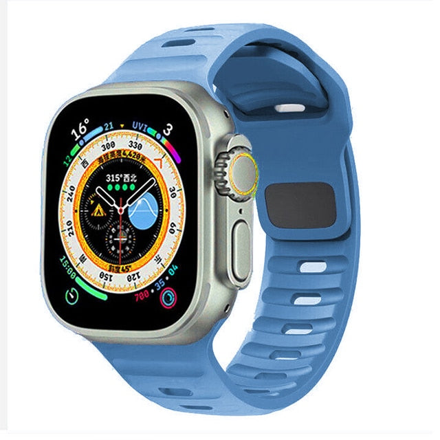 Silicone Sport Apple Watch Band