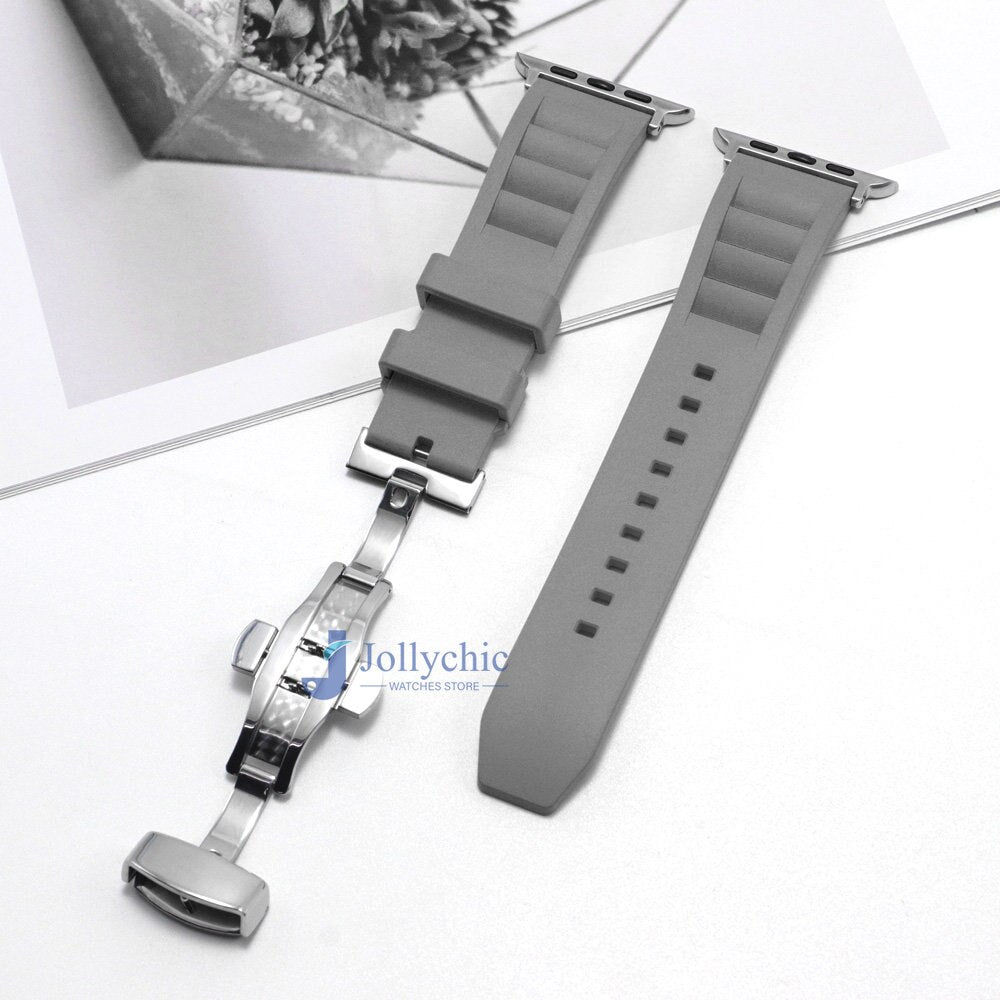 Fluorine Rubber Apple Watch Strap