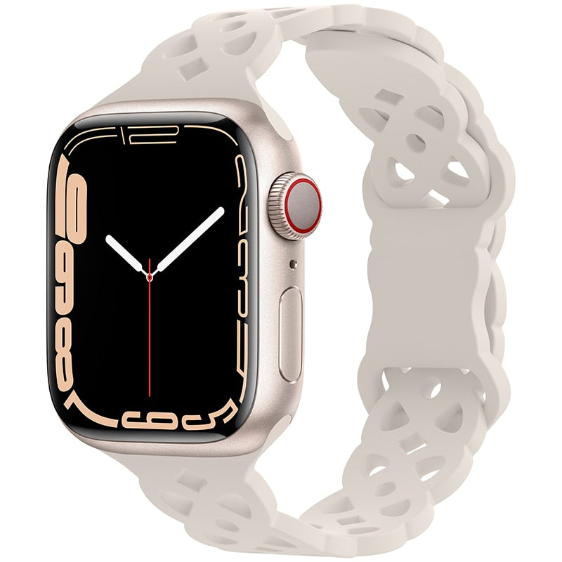Silicone Strap Apple Watch Band
