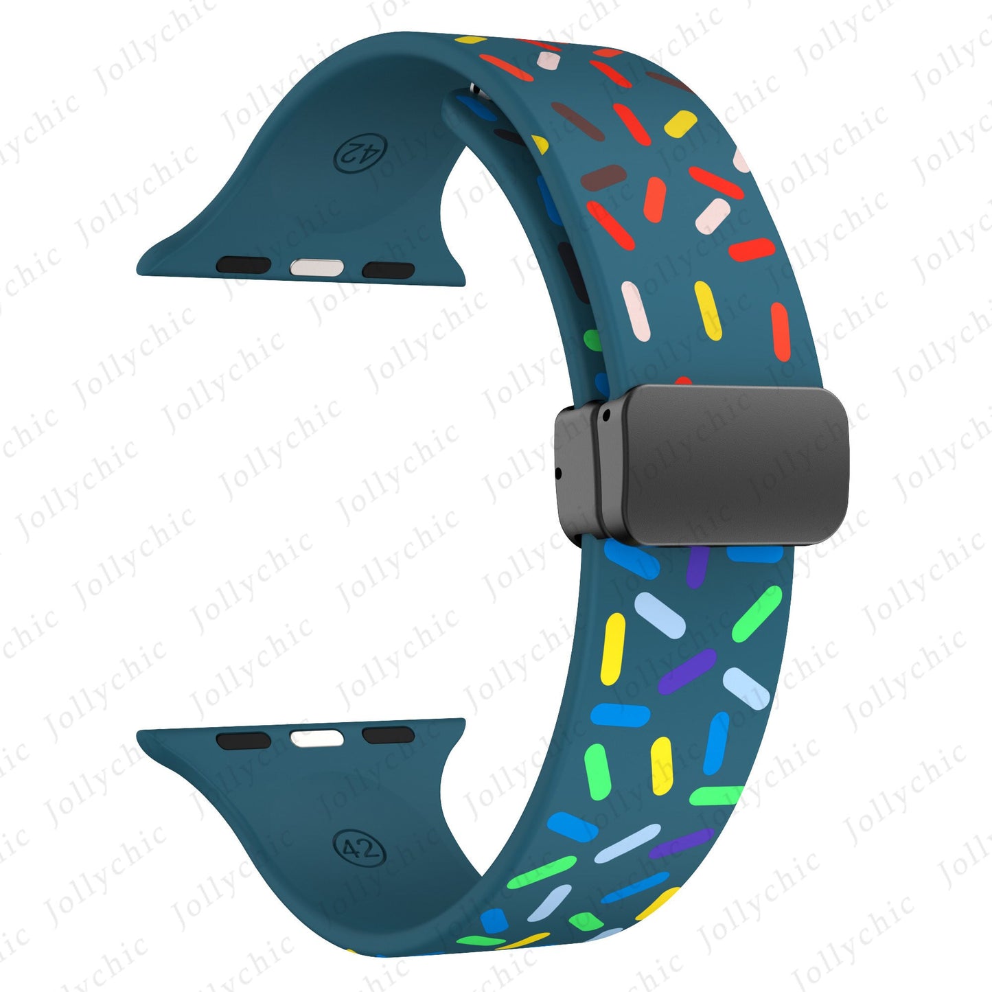 Silicone Apple Watch Bracelet