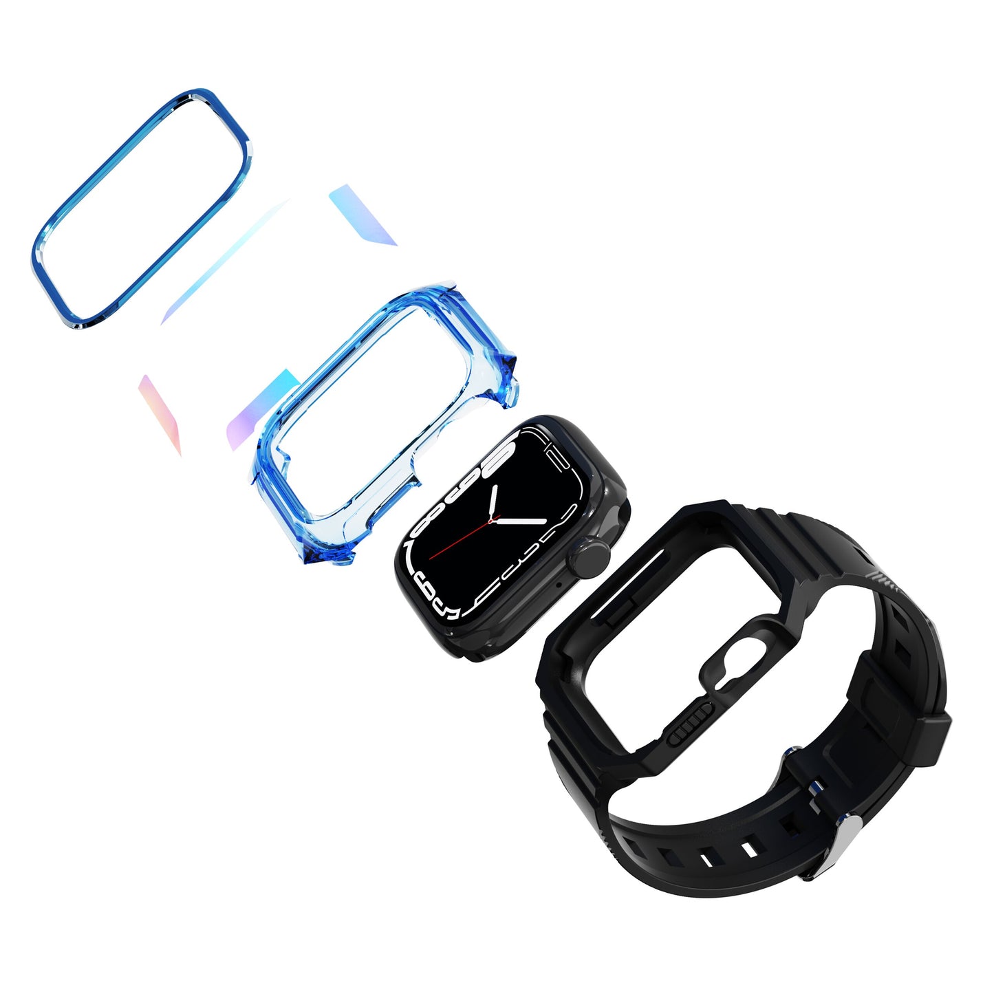 TPU Case+Strap for Apple Watch Band