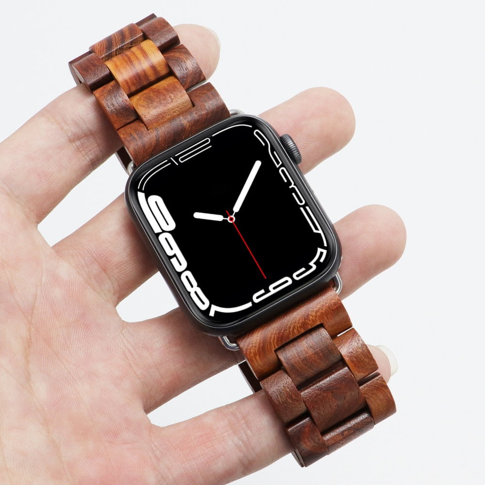 Wooden Band Apple Watch