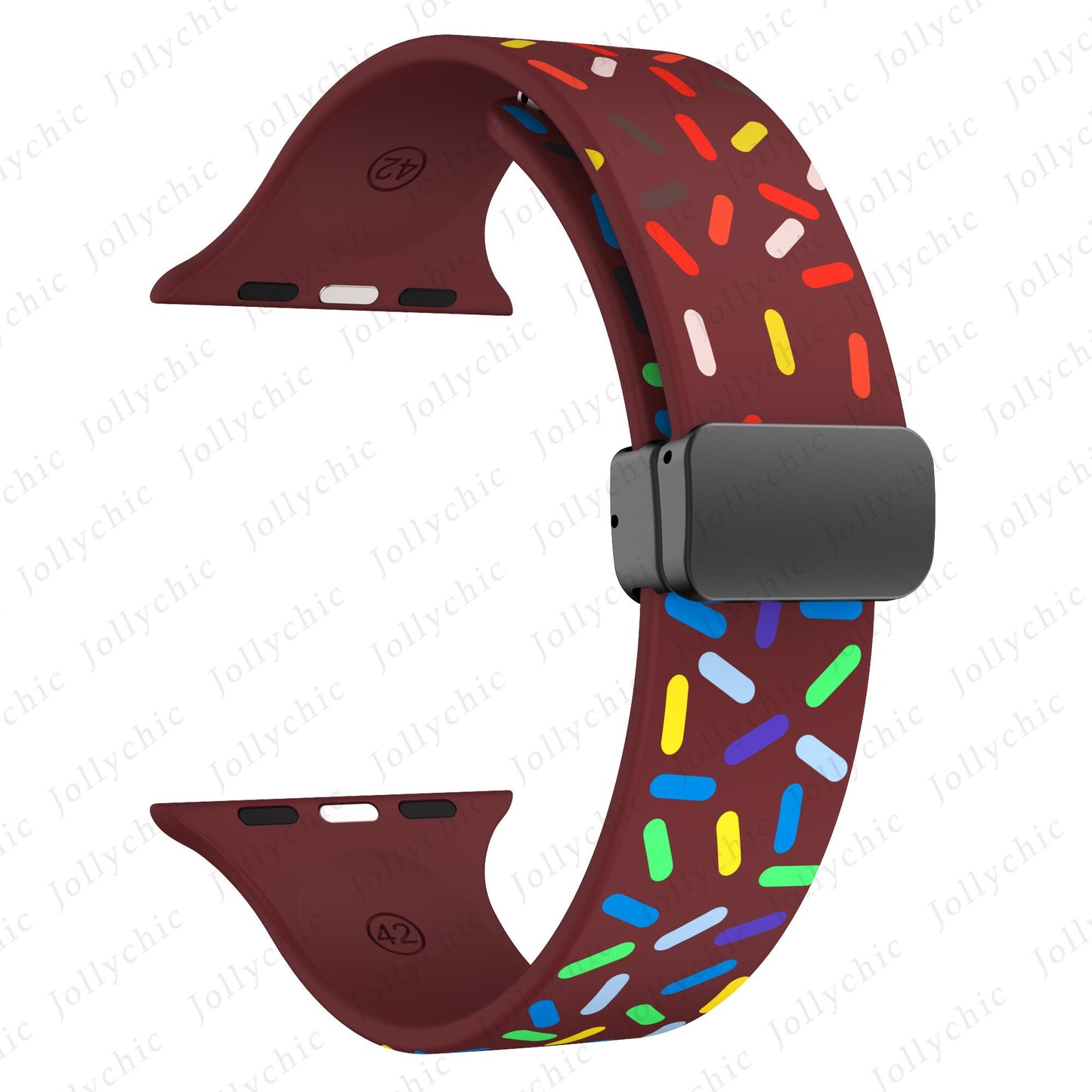 Silicone Apple Watch Bracelet
