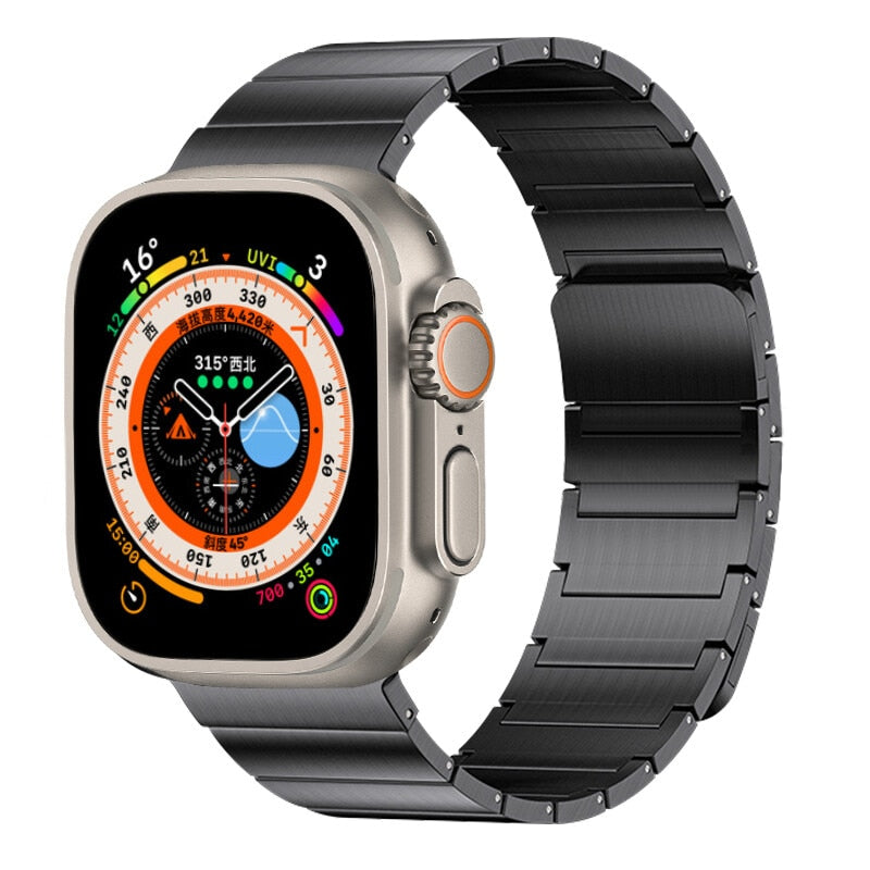 Magnetic Loop Stainless steel Apple Watch Bracelet