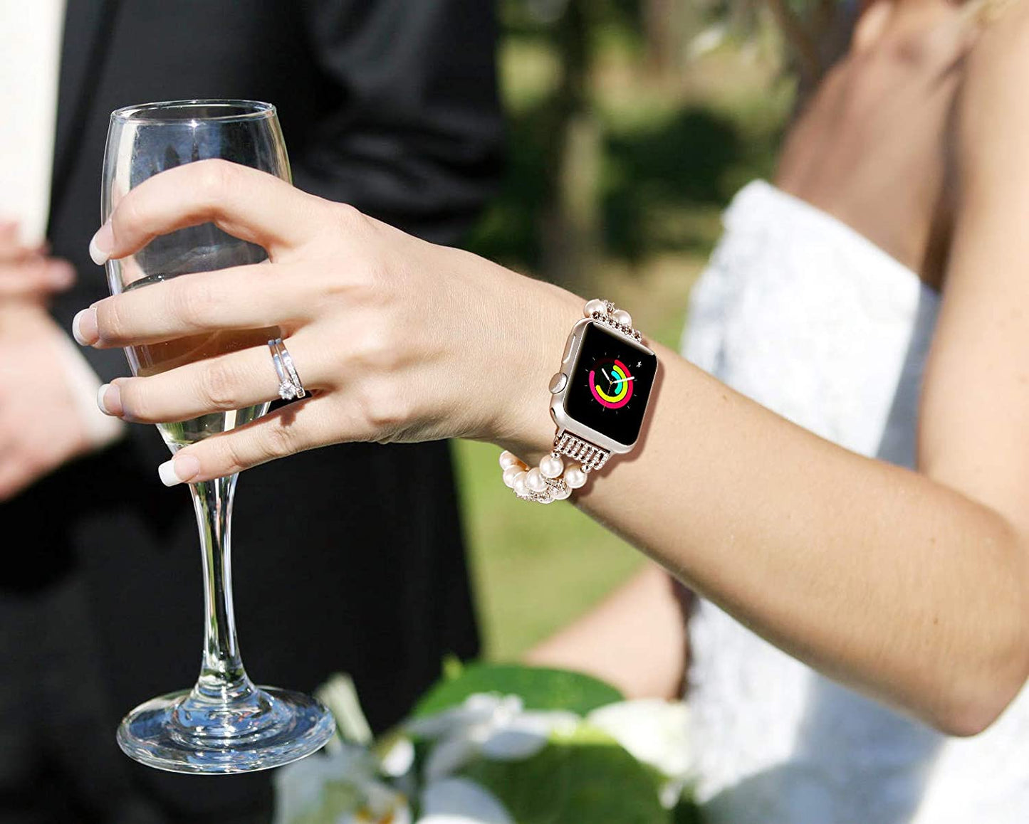 Pearl Strap for Apple Watch Band