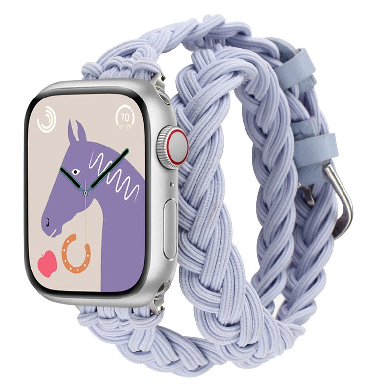 Double Wrap Nylon Apple Watch Strap