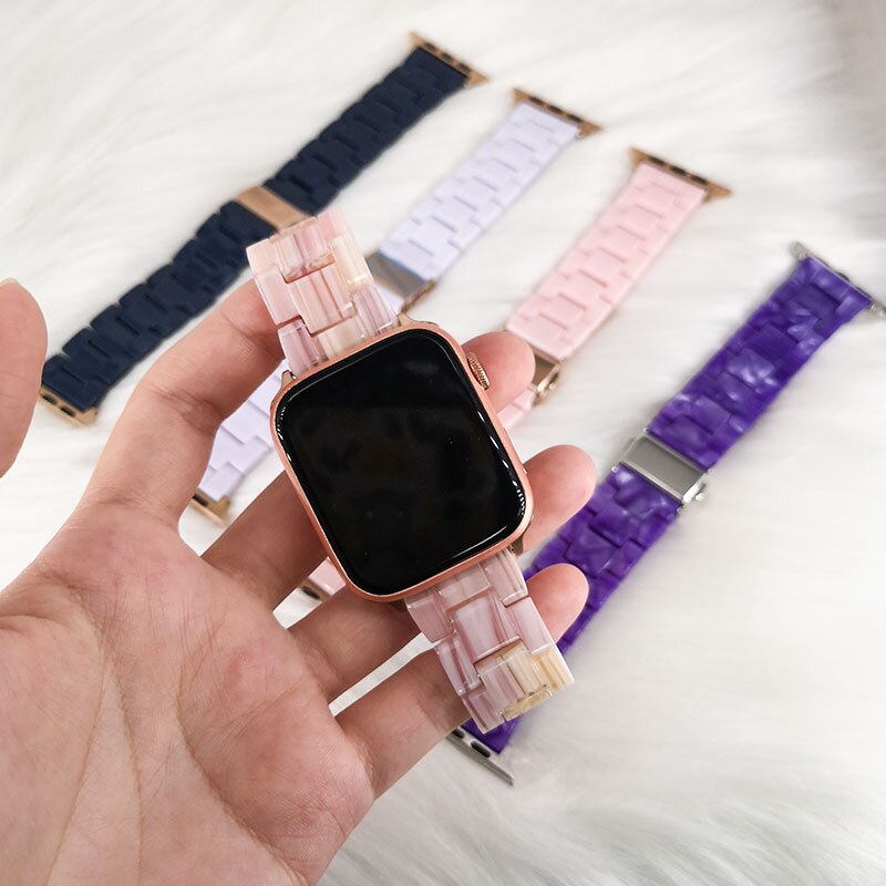 Resin strap Band For Apple Watch