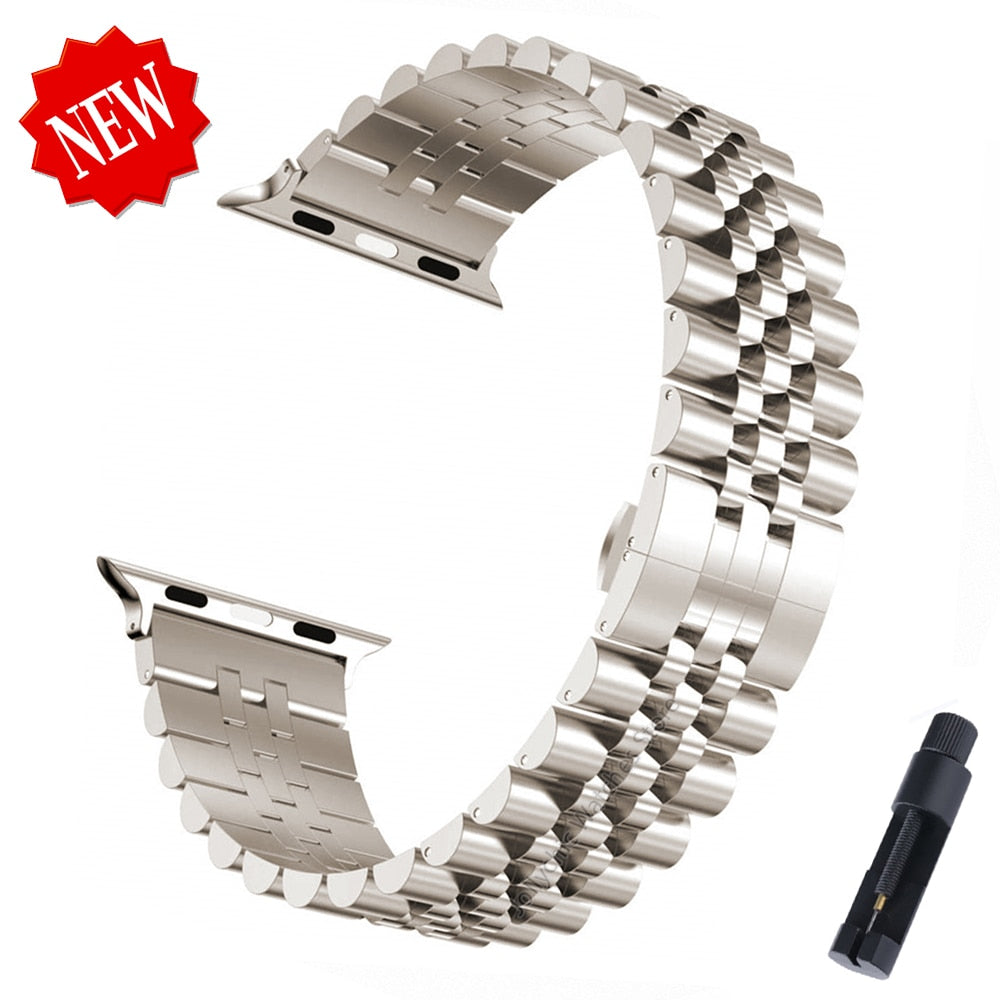 Stainless Steel Apple Watch Strap