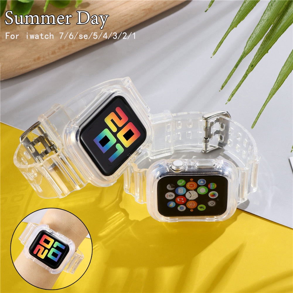 Silicone Strap for Apple Watch 8 Band/Strap