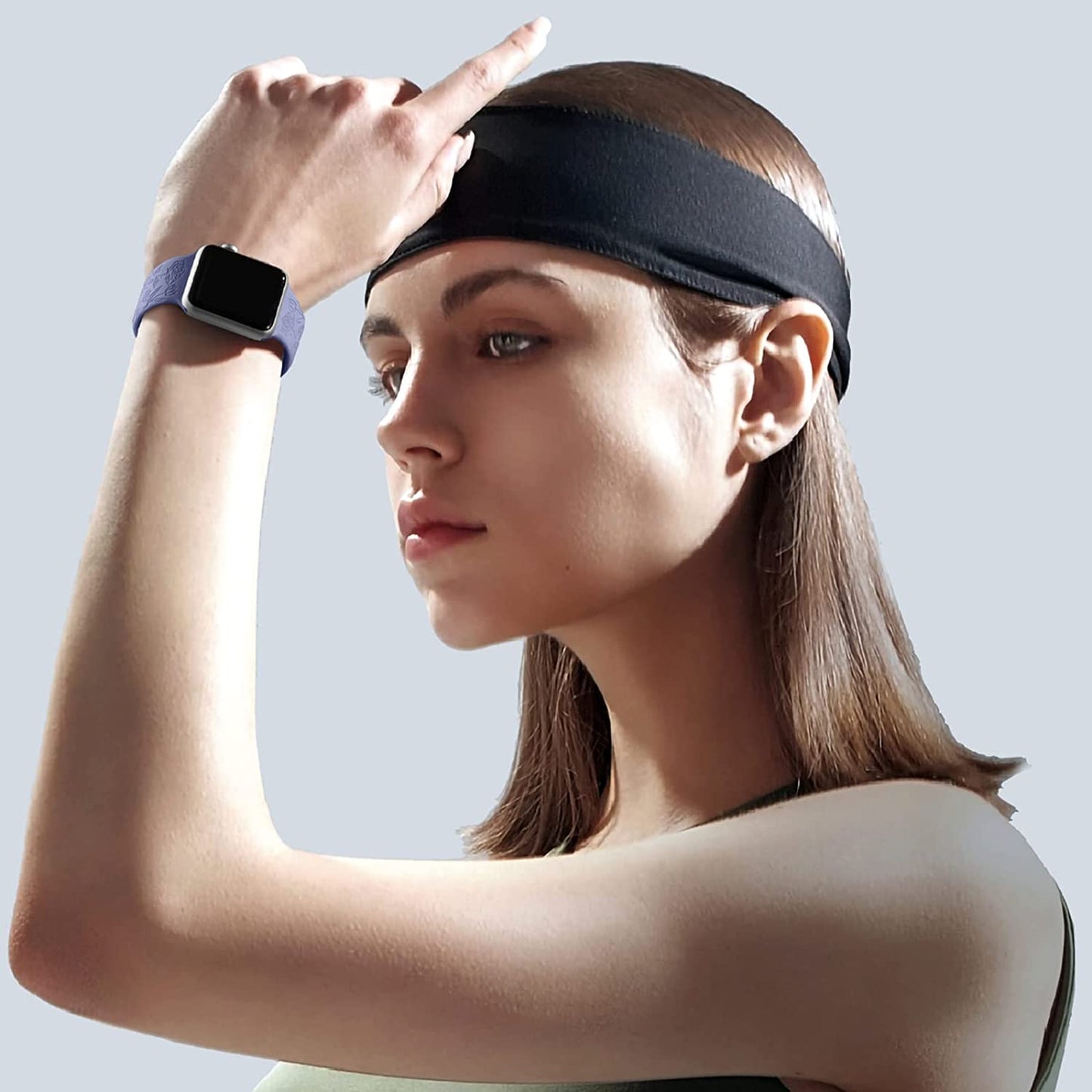 Apple Watch Flower Engraved Silicone Strap