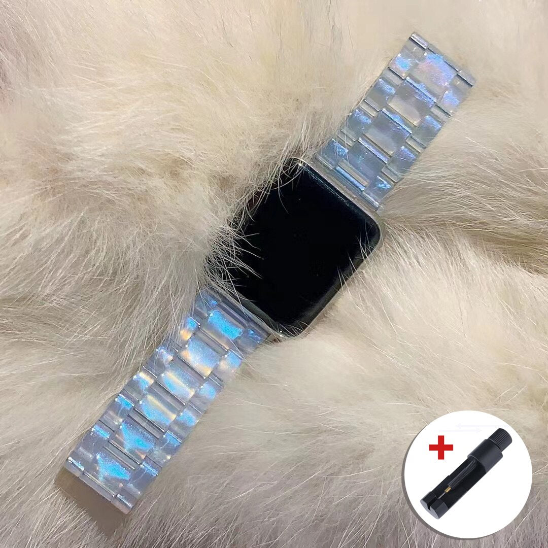 Resin Transparent Band for Apple Watch