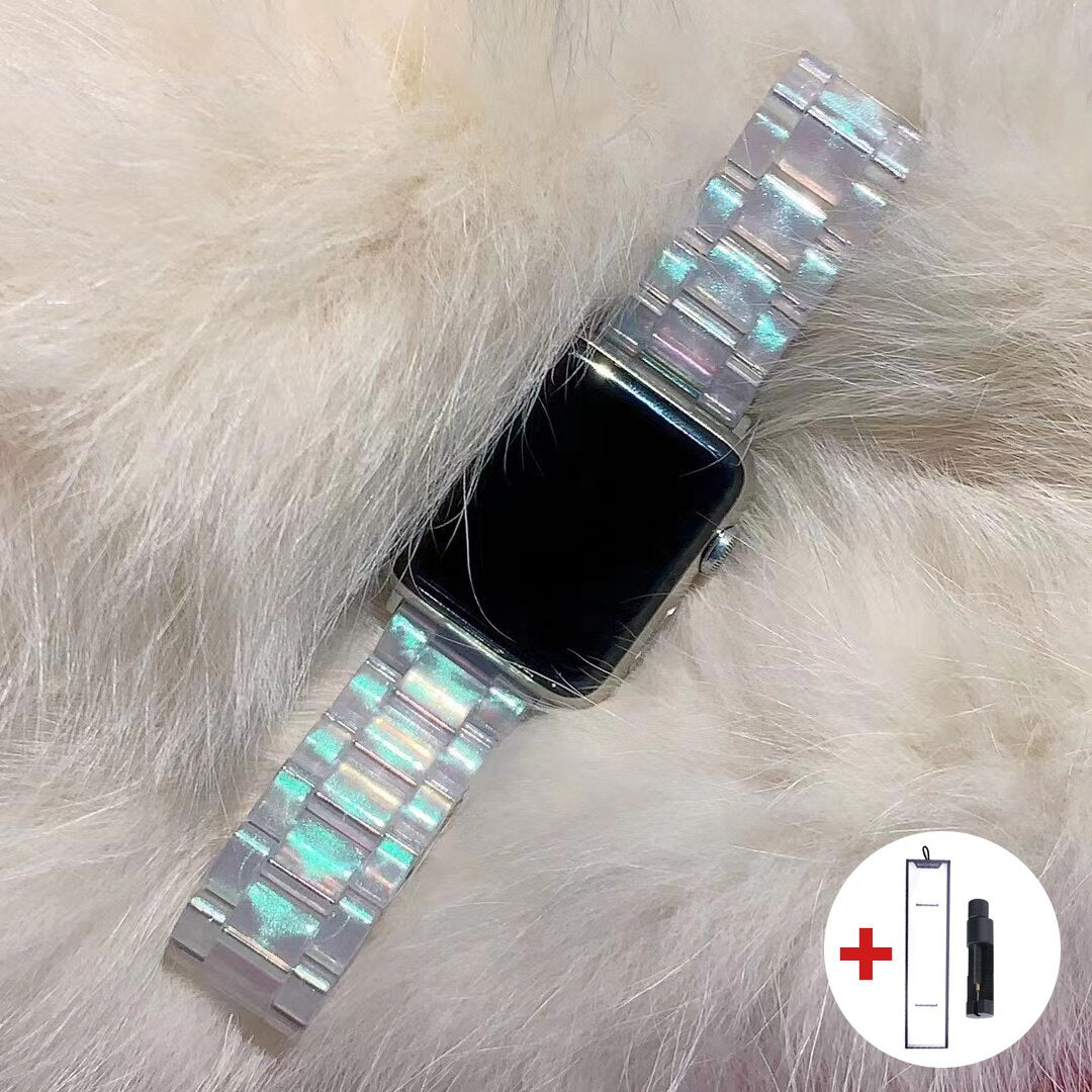 Resin Transparent Band for Apple Watch