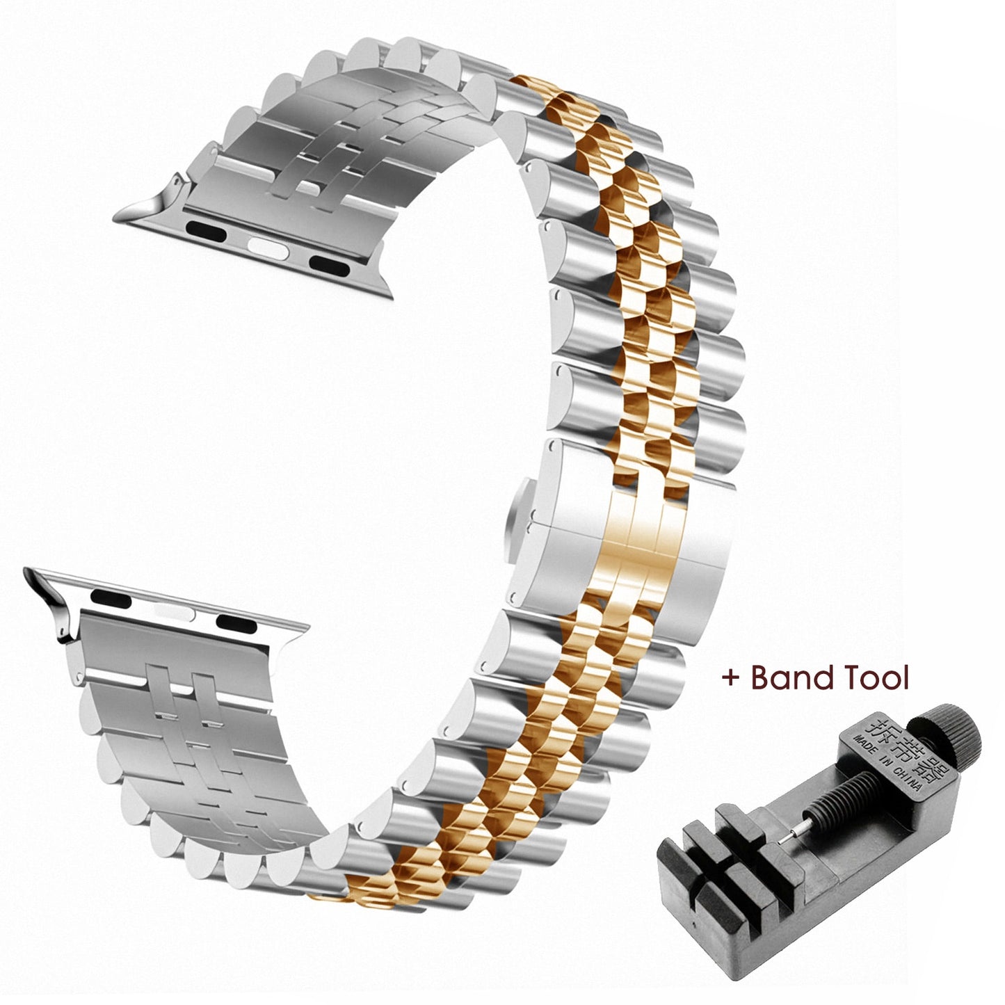 Stainless Steel Apple Watch Strap