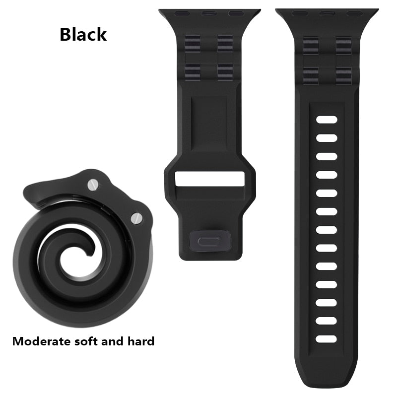 Fluorine Rubber Apple Watch Strap