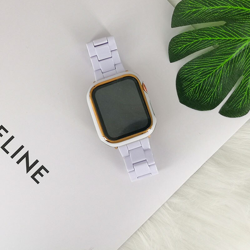 Resin strap for apple watch band/bracelet