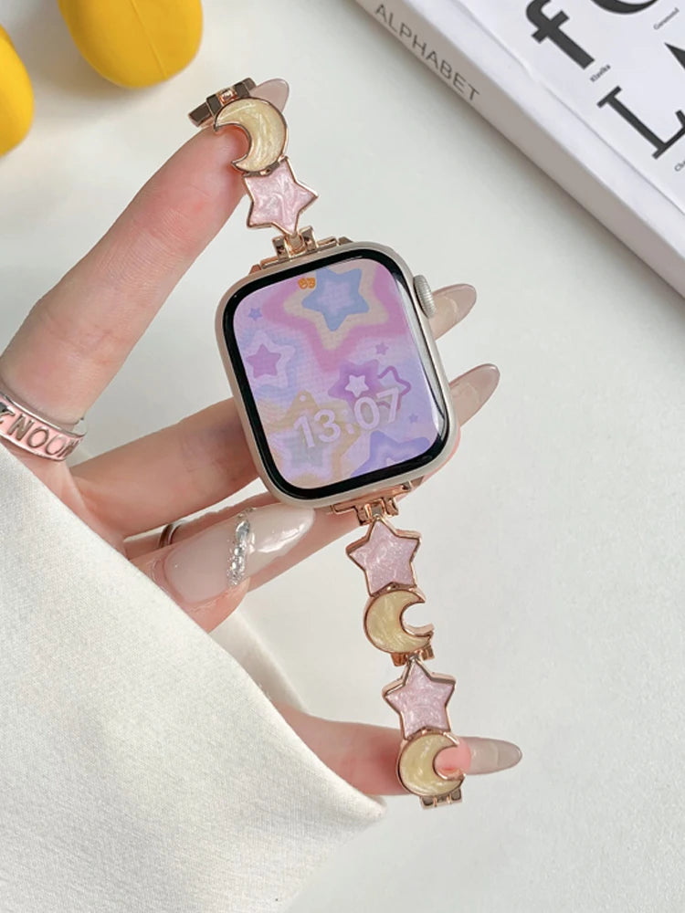Pearl Apple Watch Band Woman