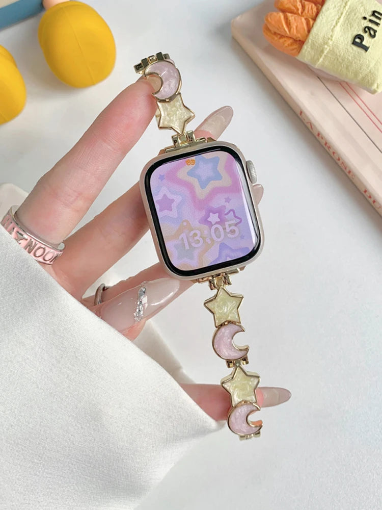 Pearl Apple Watch Band Woman