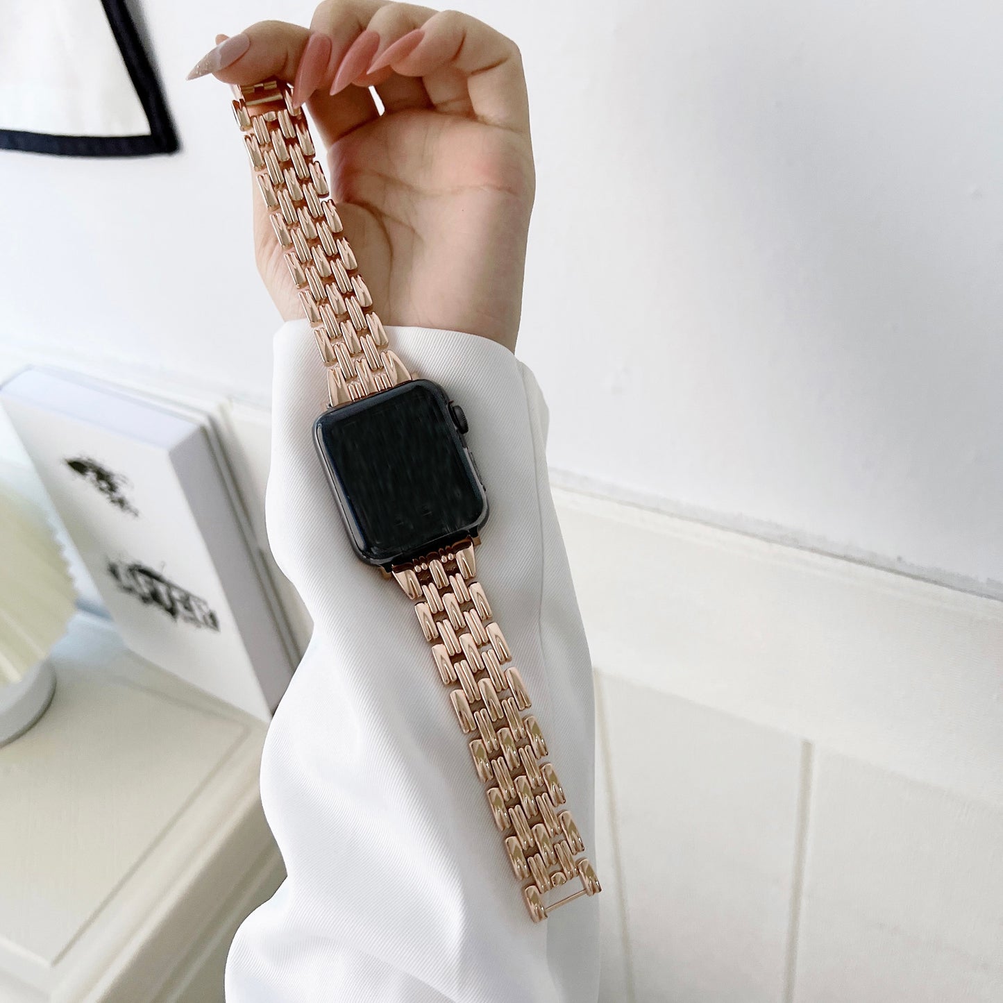 Apple Watch Steel Luxury Diamond strap
