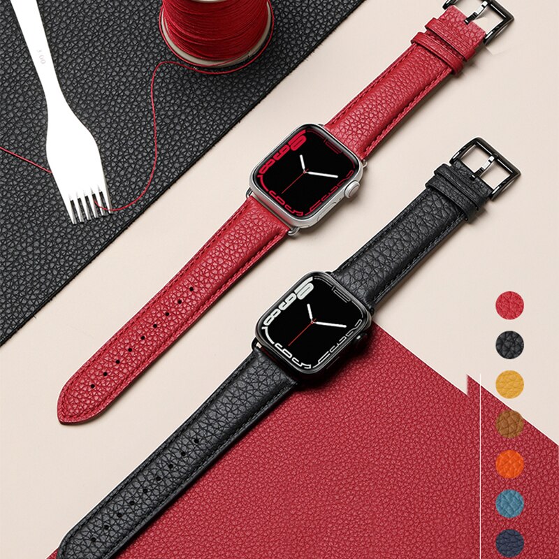 Genuine Leather Loop Apple Watch Band