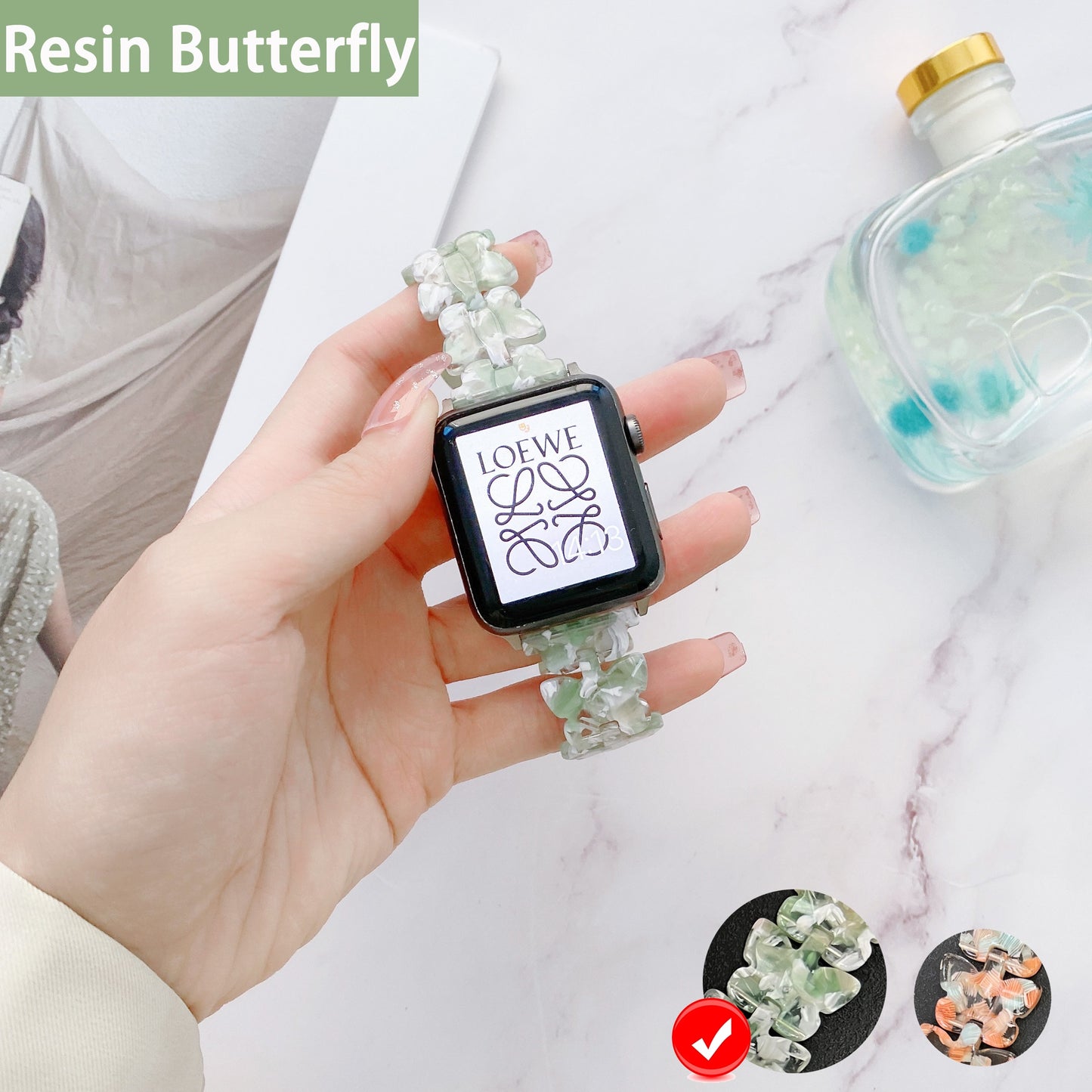 Resin Apple Watch Strap