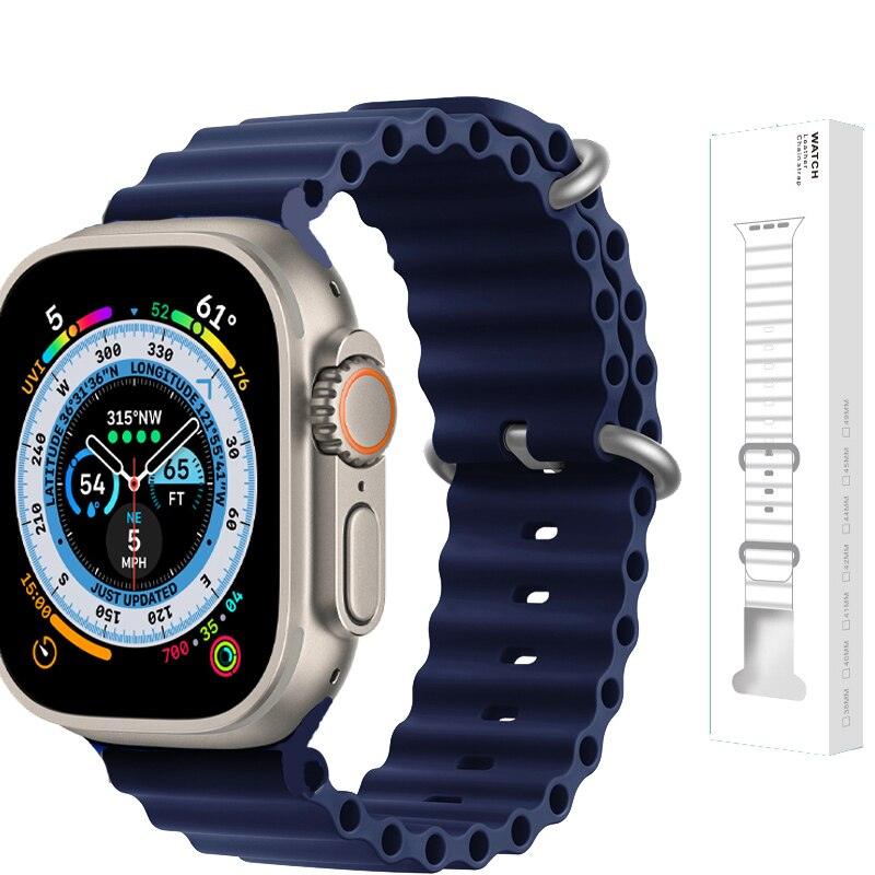 Ocean Apple Watch Band - ARLEATHERCRAFT