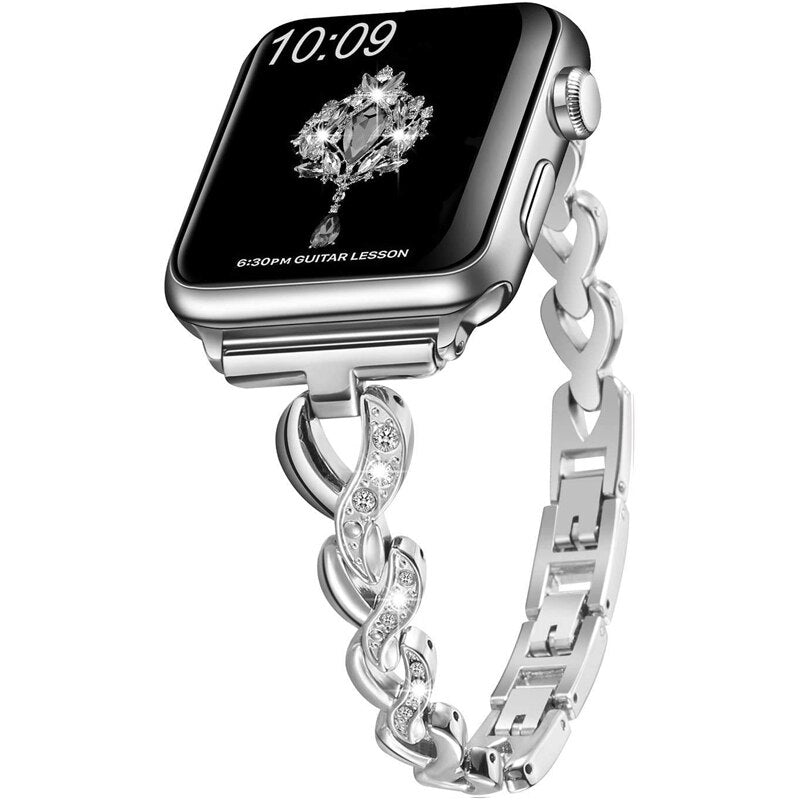 Diamond Apple Watch Band