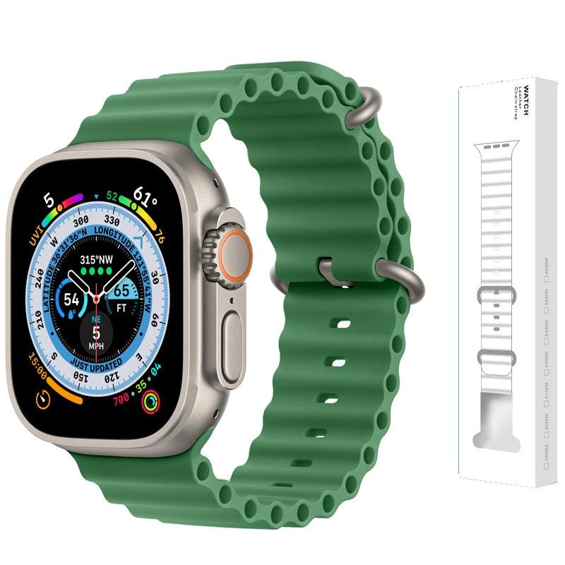Ocean Apple Watch Band - ARLEATHERCRAFT