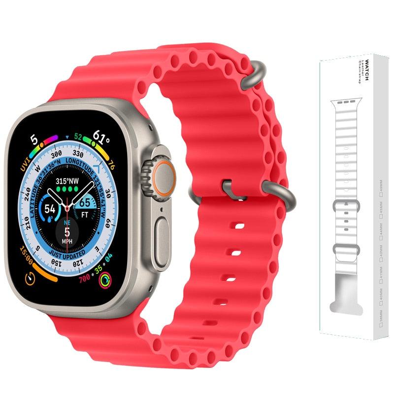 Ocean Apple Watch Band - ARLEATHERCRAFT