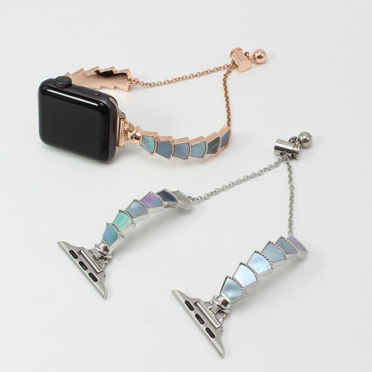 Pearl Apple Watch Band Woman