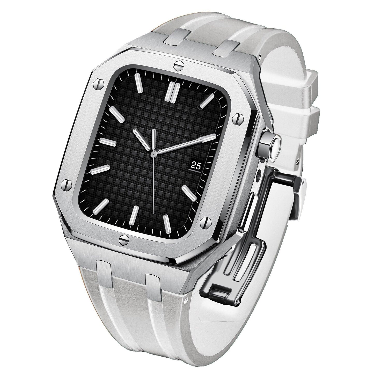 Apple Watch Steel Case+Band 42mm - arleathercraft