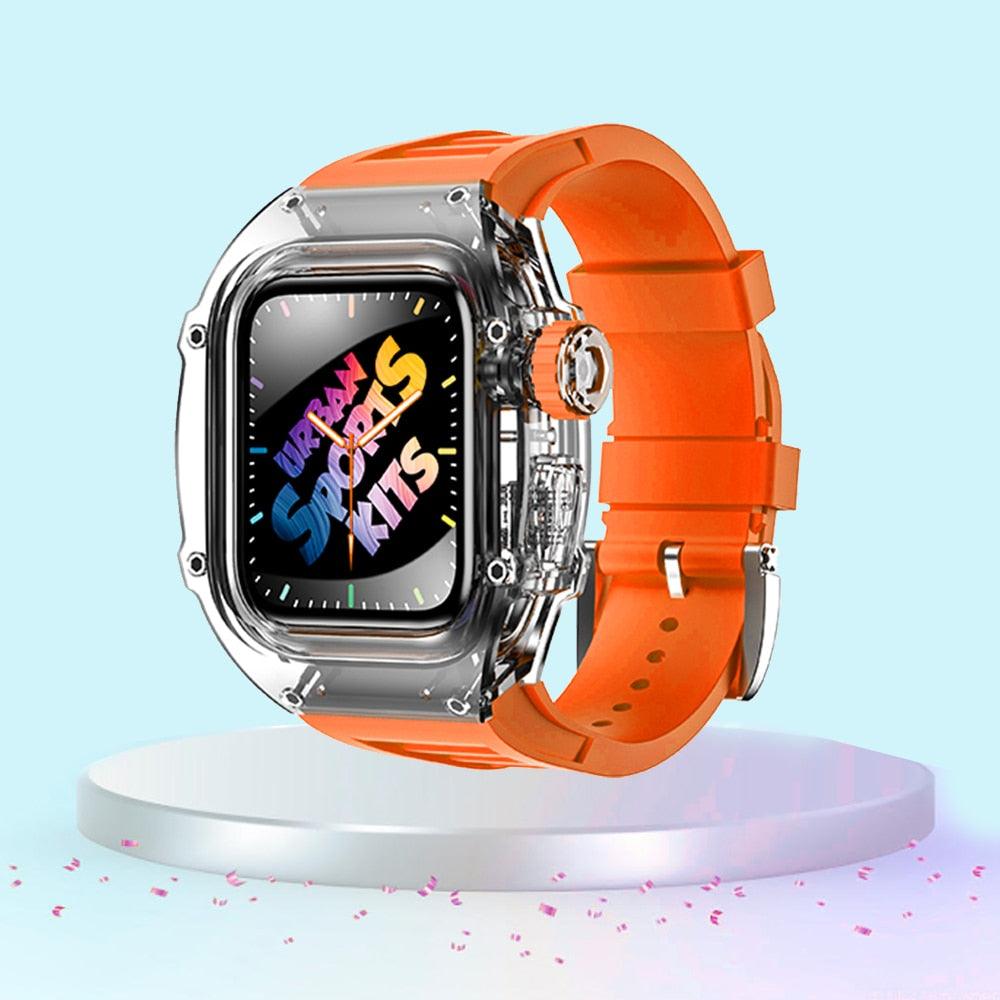 Transparent Apple Watch Mod Kit - arleathercraft