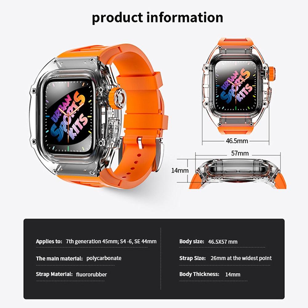 Transparent Apple Watch Mod Kit - arleathercraft