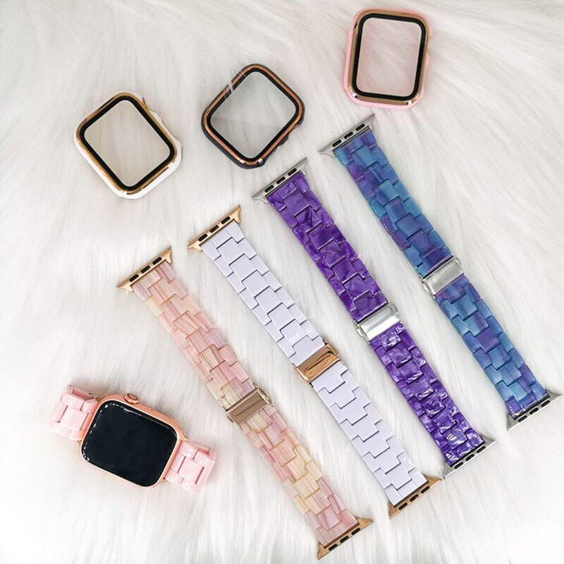 Resin strap for apple watch band/bracelet