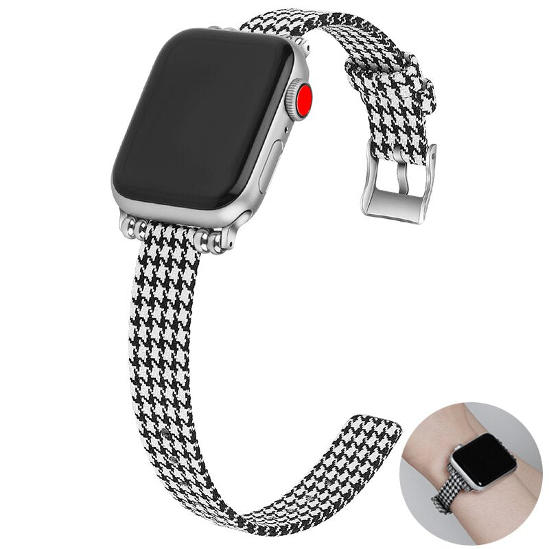 Canvas Apple Watch Band