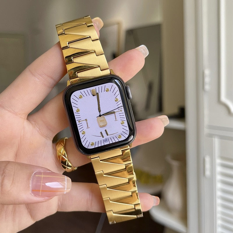 Stainless Steel Apple Watch Band