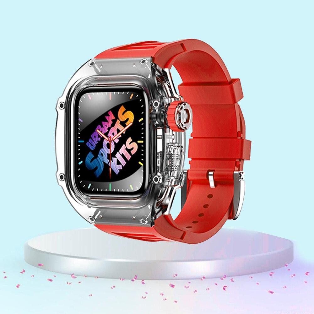 Transparent Apple Watch Mod Kit - arleathercraft