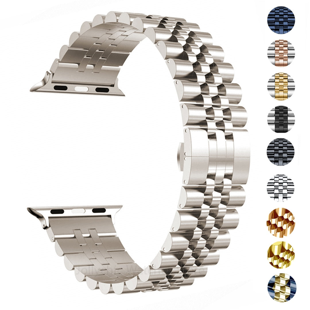 Stainless Steel Apple Watch Strap