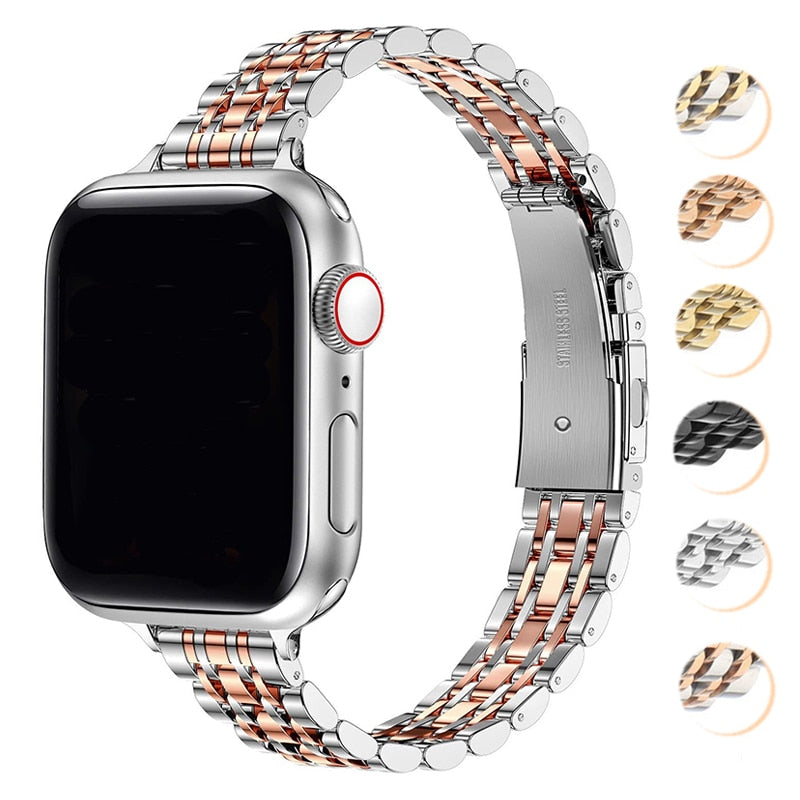 Stainless Steel Apple Bracelet