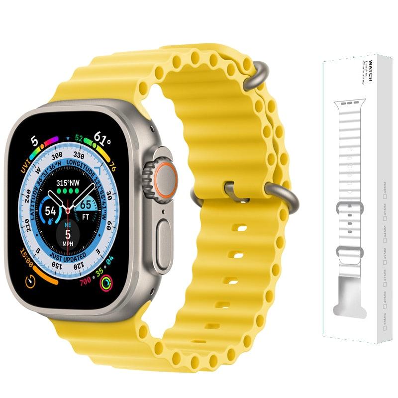 Ocean Apple Watch Band - ARLEATHERCRAFT