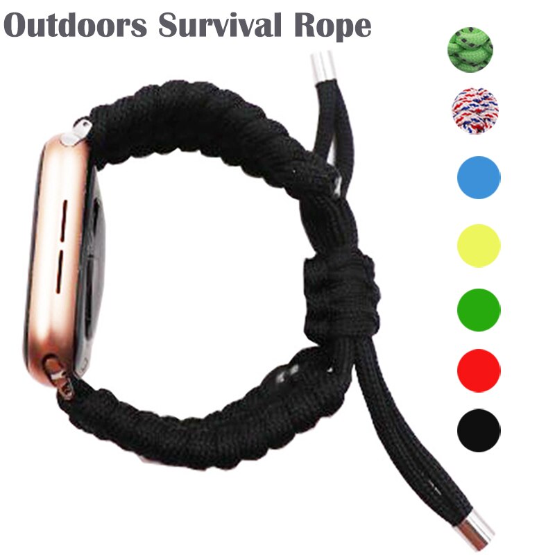 Outdoors Survival Rope Apple Watch Band
